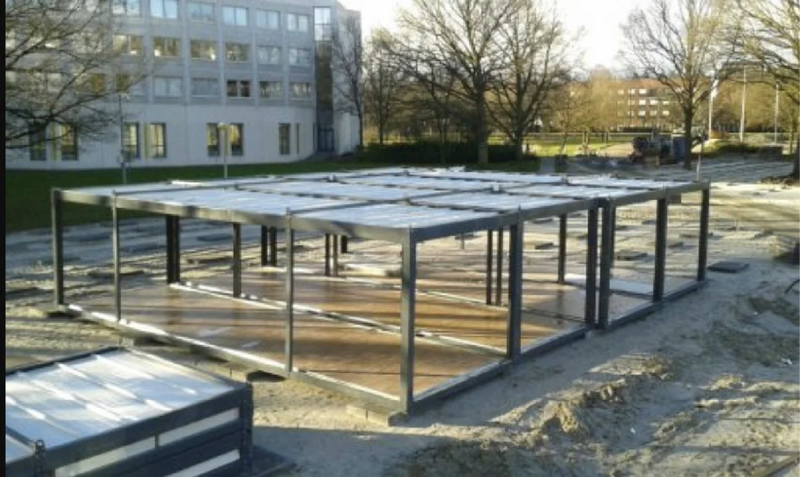 Flat Pack Treppencontainer