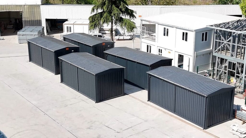 Flat Pack Lagercontainer