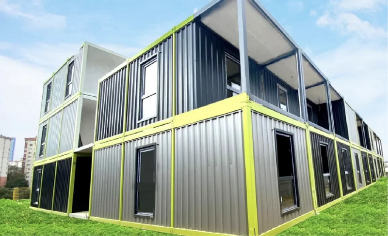 Flat Pack Kassencontainer