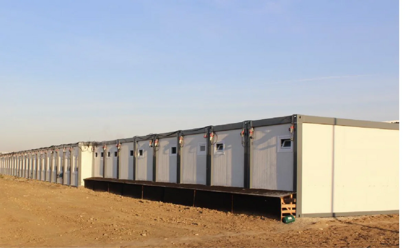 Flat Pack Containeranlage